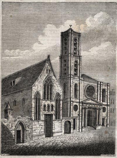 Saint-Jacques-du-Haut-Pas kirke av French School