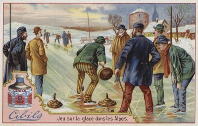 Cibils-kort med curling av French School