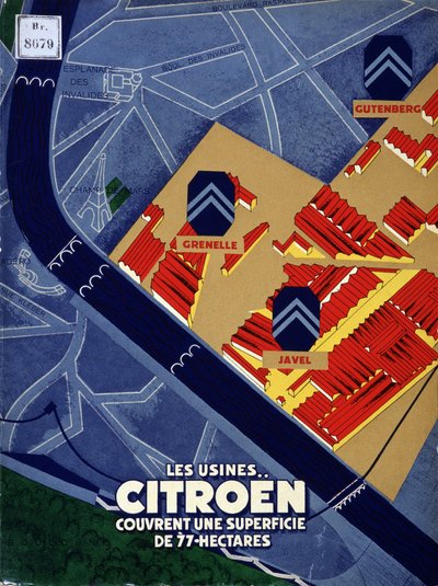 Citroën-anlegg dekker et område på 77 hektar av French School