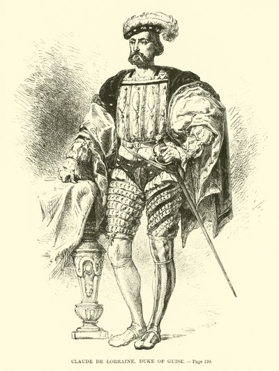 Claudius av Lorraine, hertug av Guise av French School
