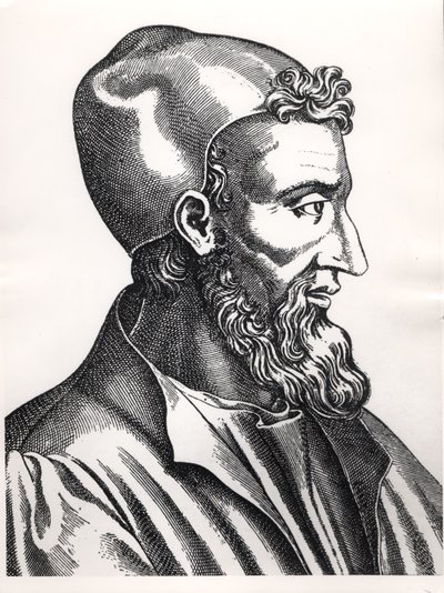 Claudius Galen av Pergamum (ca. 131-c. 201) av French School