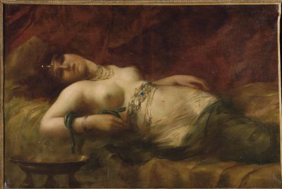 Cleopatra, slutten av 1800-tallet av French School