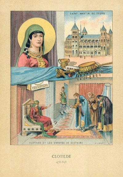 Clotilde av French School
