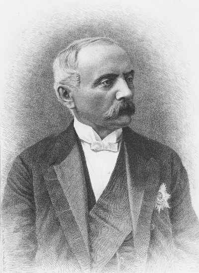 Clovis, Prince of Hohenlohe (gravering) av French School