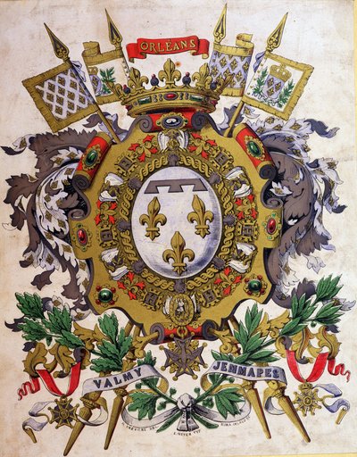 Våpenskjold fra Louis Philippe I av French School