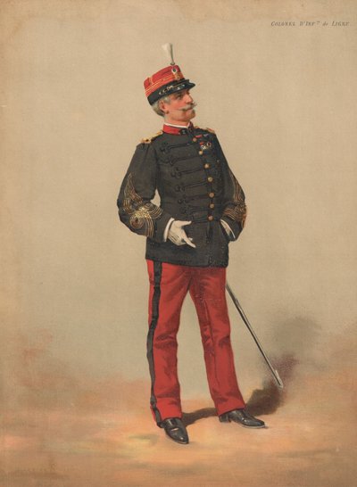 Linjeinformasjon oberst av French School