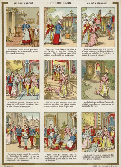 Tegneserie - Askepott av French School