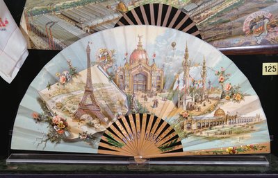 Jubileumsfan av 1889 Exposition Universelle i Paris av French School