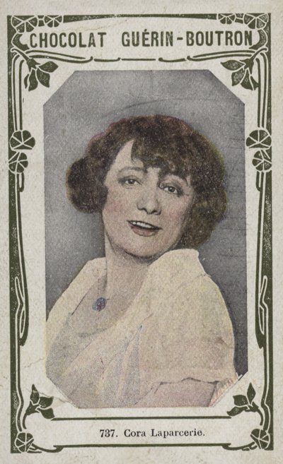 Cora Laparcerie (farget bilde) av French School