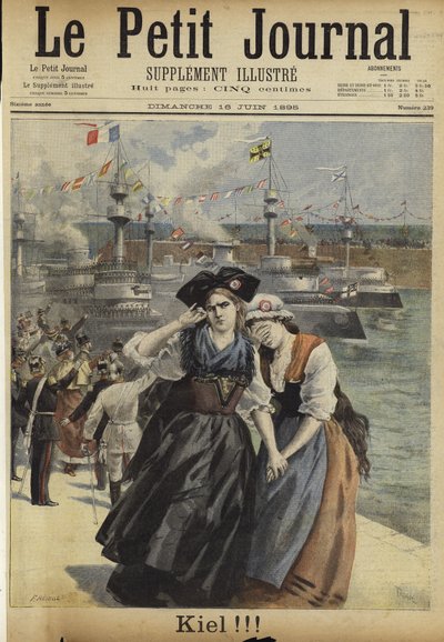 Forside av Le Petit Journal, 16. juni 1895 av French School
