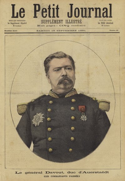 Forside av Le Petit Journal, 19. september 1891 av French School