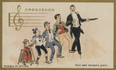 Crescendo av French School