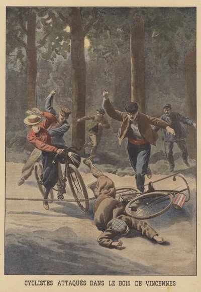 Syklister angrep i Bois de Vincennes i Paris av French School