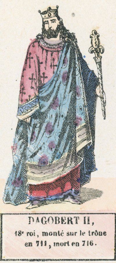 Dagobert II av French School