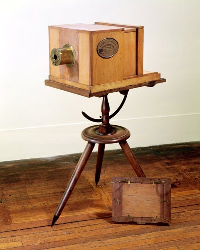 Daguerreotype-kamera av Alphonse Giroux fra Paris (tre) av French School