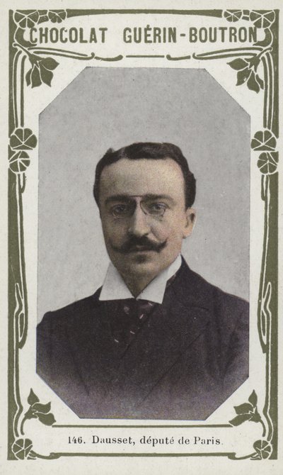 Dausset, depute de Paris (farget bilde) av French School