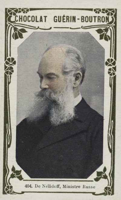 De Nelidoff, russisk minister (farget bilde) av French School