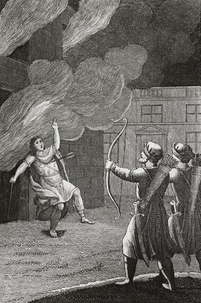 Alkibiades død av French School
