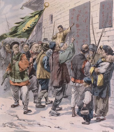 Death to the Foreigners, fra Le Petit Parisien, 15. juli 1900 av French School