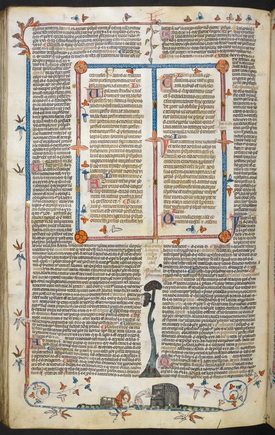 Decretals of Gregory IX med glans av Bernard of Parma (