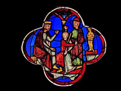 Avbilder Daniel før Nebuchadnesar, ex Ste Chapelle, Bay G av French School