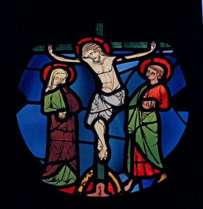 Viser korsfestelsen, ex Ste Chapelle av French School