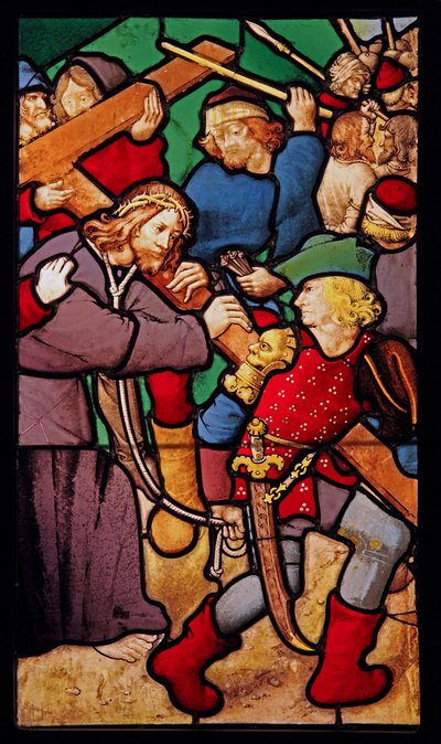 Viser Via Crucis; eks Chapelle på Hotel Cluny av French School