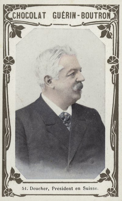 Deucher, president i Sveits (farget bilde) av French School
