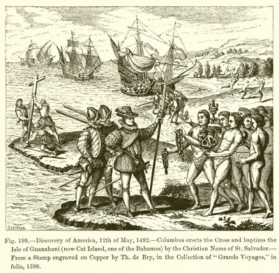 Discovery of America, 12. mai, 1492 av French School