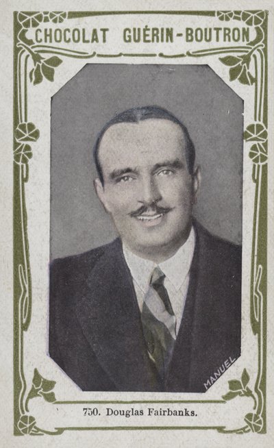 Douglas Fairbanks (farget bilde) av French School