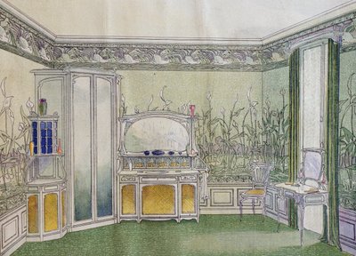 Omkledningsrom fra Maison Barbedienne-Dumas av French School
