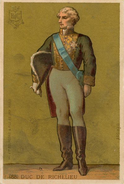 hertug av Richelieu av French School