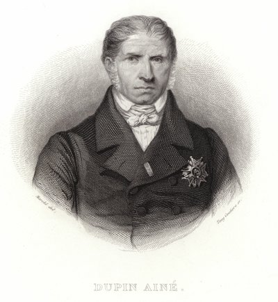 Dupin Aine - fransk politiker og president for Deputertkammeret (1783-1865) av French School