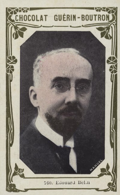 Edouard Belin (farget bilde) av French School