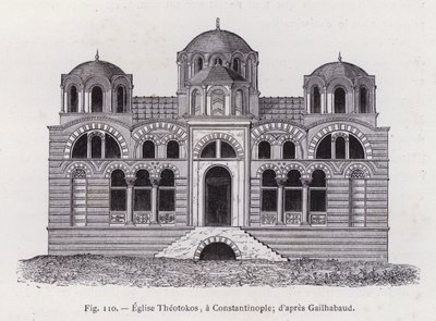 Eglise Theotokos, et Konstantinopel; d