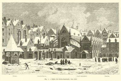 Church of the Saints-Innocents, rundt 1550 av French School