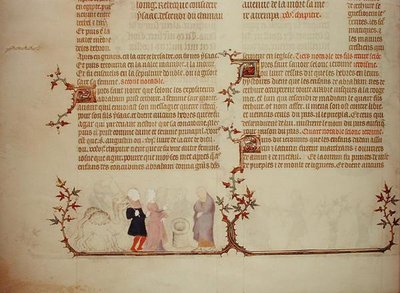 Eliezer presenterer Rebecca for Isaac, fra 