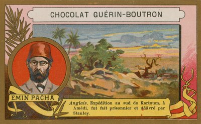 Emin Pasha, guvernør i den egyptiske provinsen Ekvatoria. av French School