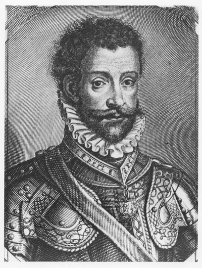 Emmanuel Philibert, hertug av Savoy (gravering) av French School