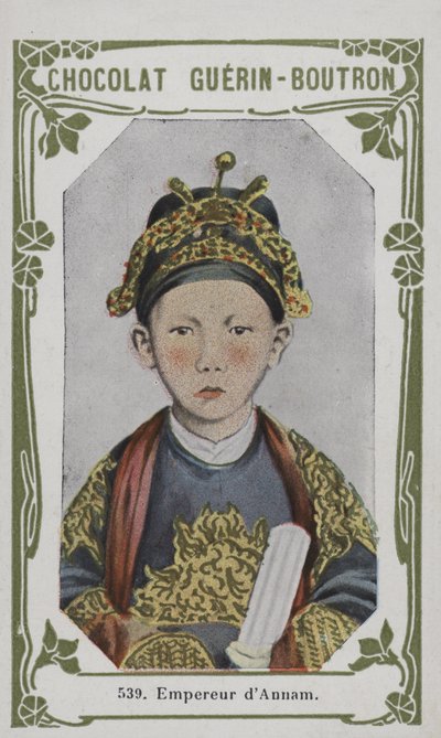 Empereur dAnnam (farget bilde) av French School