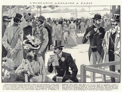 Engelsk eleganse i Paris av French School