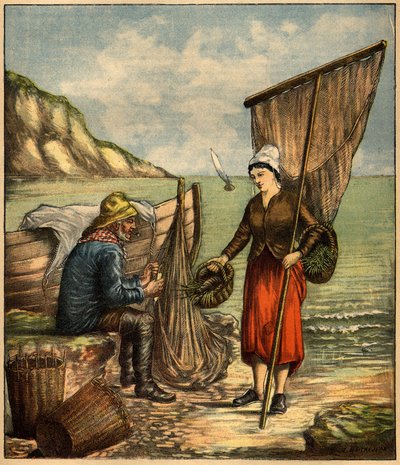 Gravering i "La Terre Illustree" "n ° 86 av 23. juni 1892. av French School