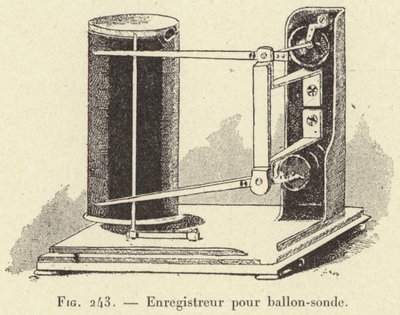 Værballongopptaker (gravering) av French School