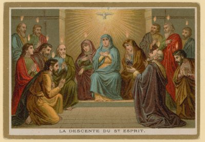 Episode i Jesu Kristi liv (chromolitho) av French School