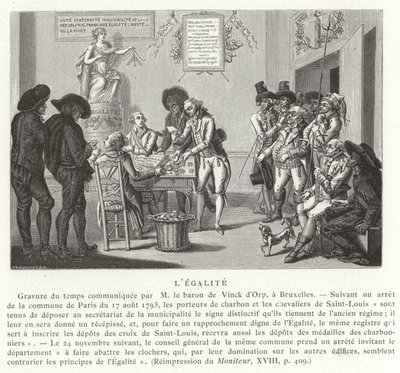 Likhet, fransk revolusjon, 1793 av French School
