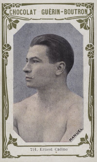 Ernest Cadine (farget bilde) av French School