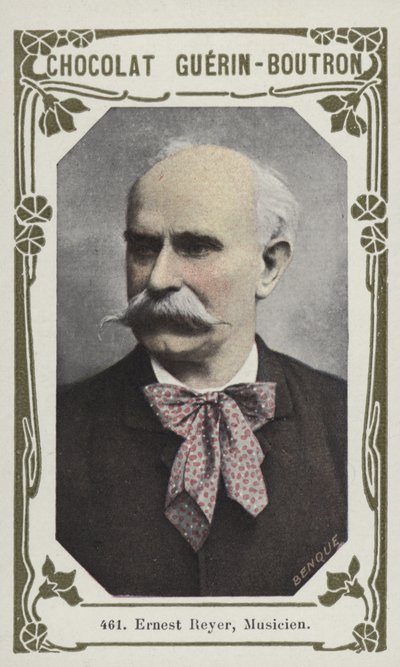 Ernest Reyer, musiker (farget bilde) av French School