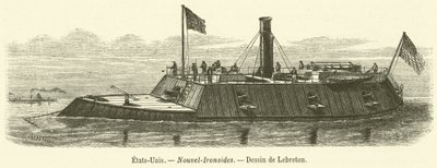 USA, New Ironsides (gravering) av French School