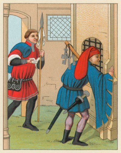 Europa middelalderdrakt av French School
