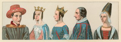 Europa middelalderdrakt av French School